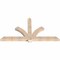 Ekena Millwork Redmond Smooth Timber Gable Bracket, Douglas Fir, 84"W x 45"H x 3 1/2"D x 5 1/2"F, 13/12 Pitch GBW084X45X0406RED00SDF - alternate 2